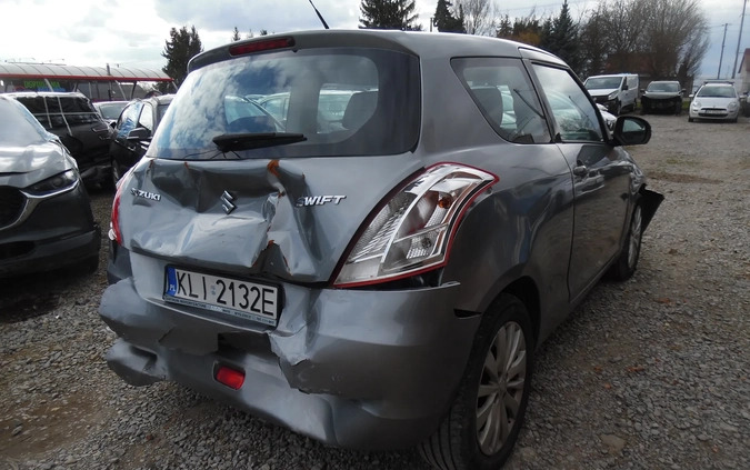 Suzuki Swift cena 9100 przebieg: 133100, rok produkcji 2013 z Olsztynek małe 211